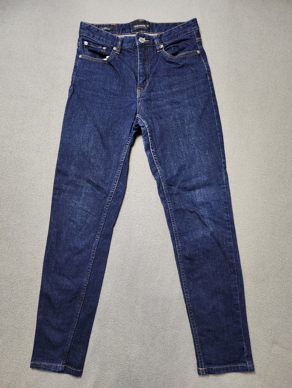 Frank & Oak Women's Skinny Jeans - Dark Blue Indigo Sz 26